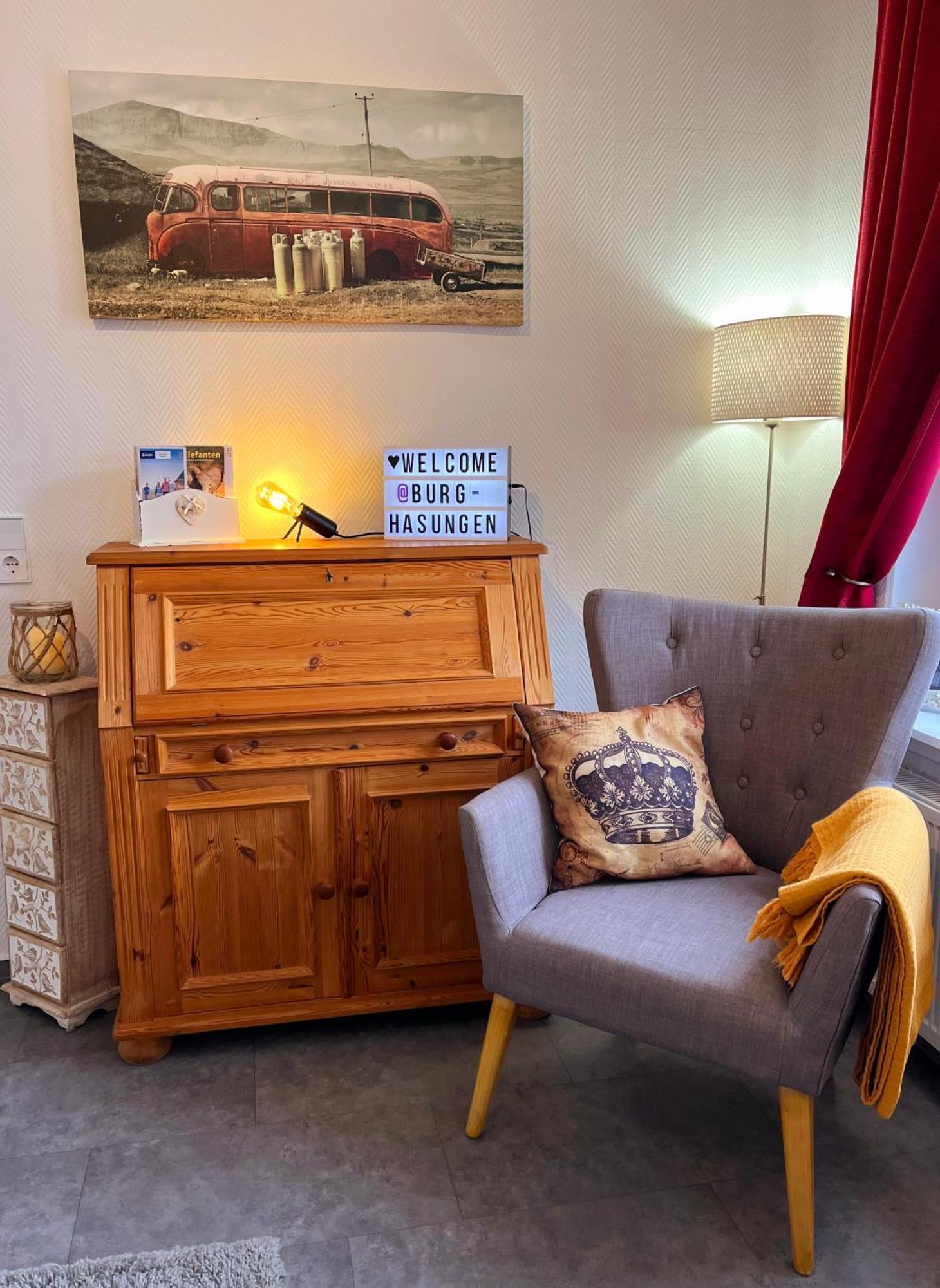 Ferienwohnung Burghasungen Zierenberg ภายนอก รูปภาพ